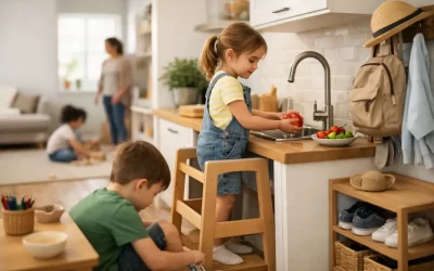 Como promover autonomia infantil em casa